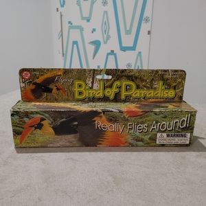 Vintage bird of paradise toy